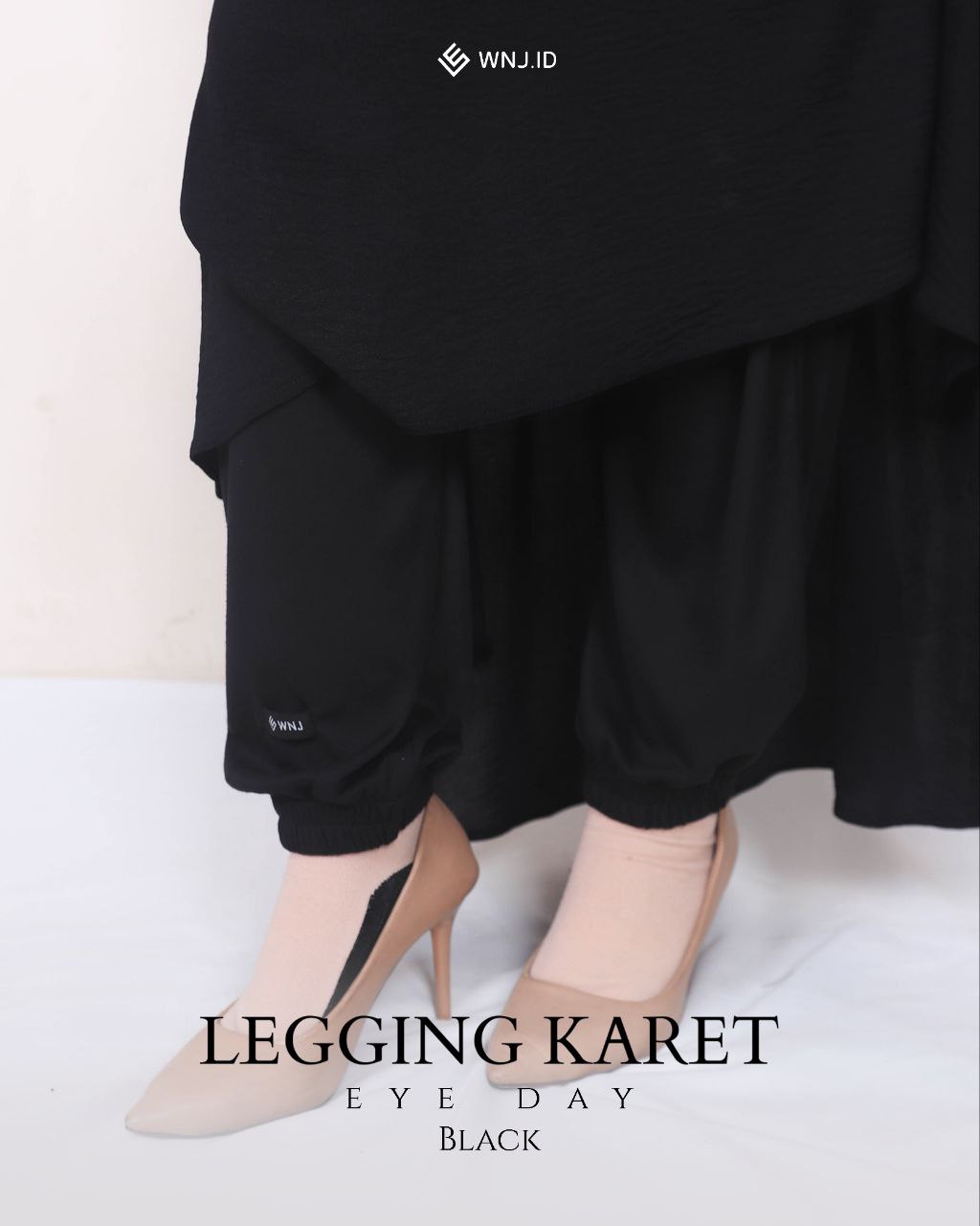 Legging Bahan Eye Day (Karet, Loss, Kulot Standar, Rocela) GRADE A