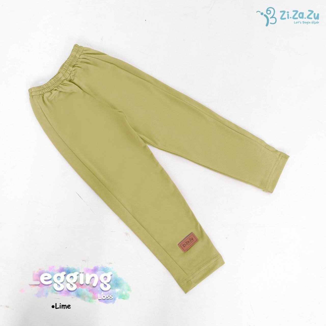 Legging Loss Anak Bahan Zaida Crepe GRADE A