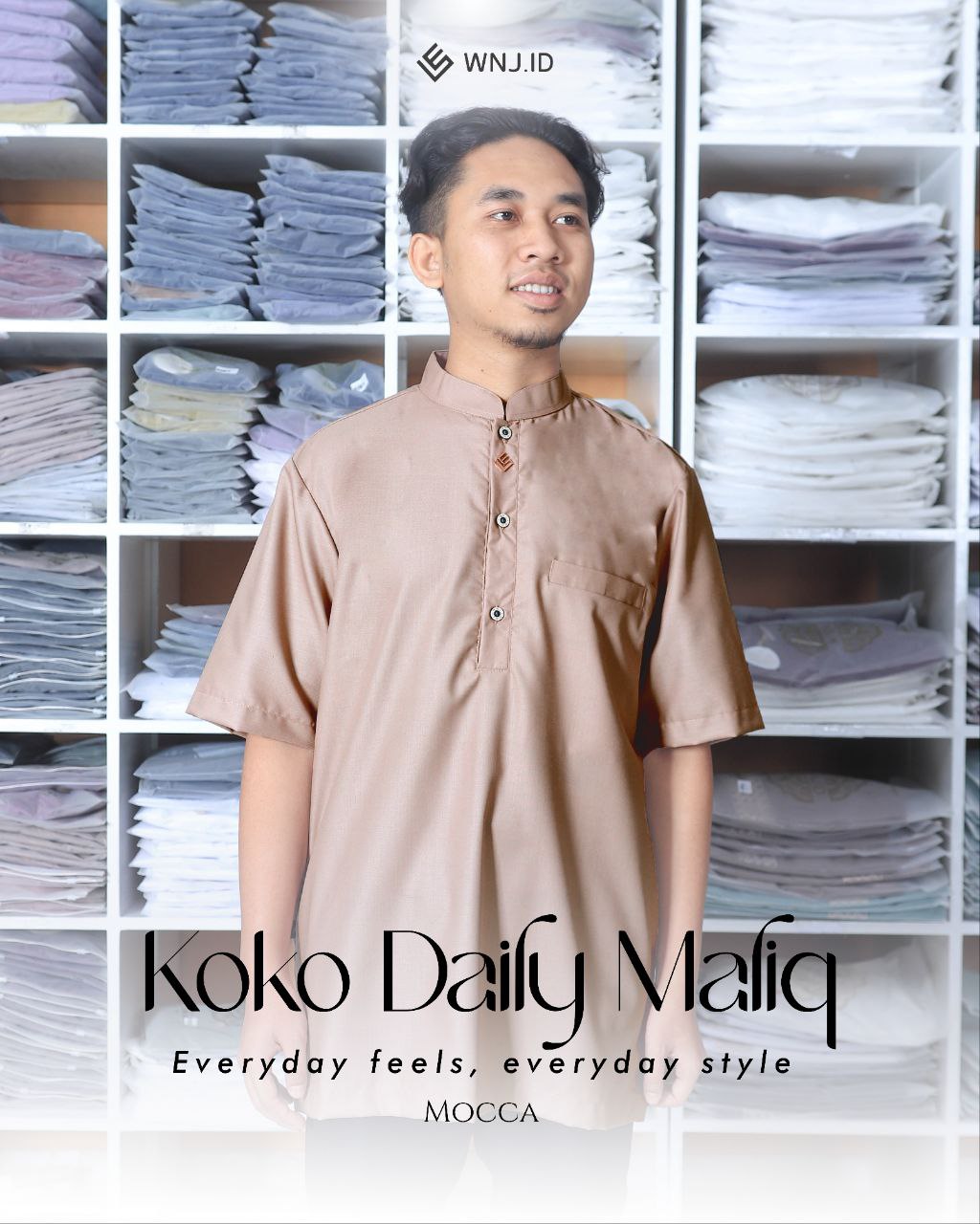 Koko Daily Maliq Lengan Pendek Dewasa - GRADE A